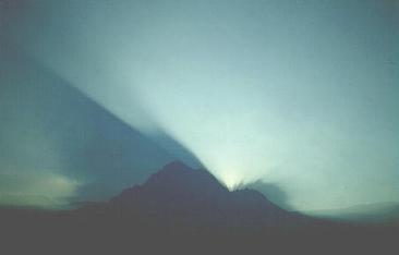 Tramonto sul Gran sasso