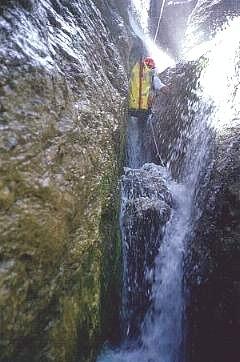 Il primo salto: strettoia